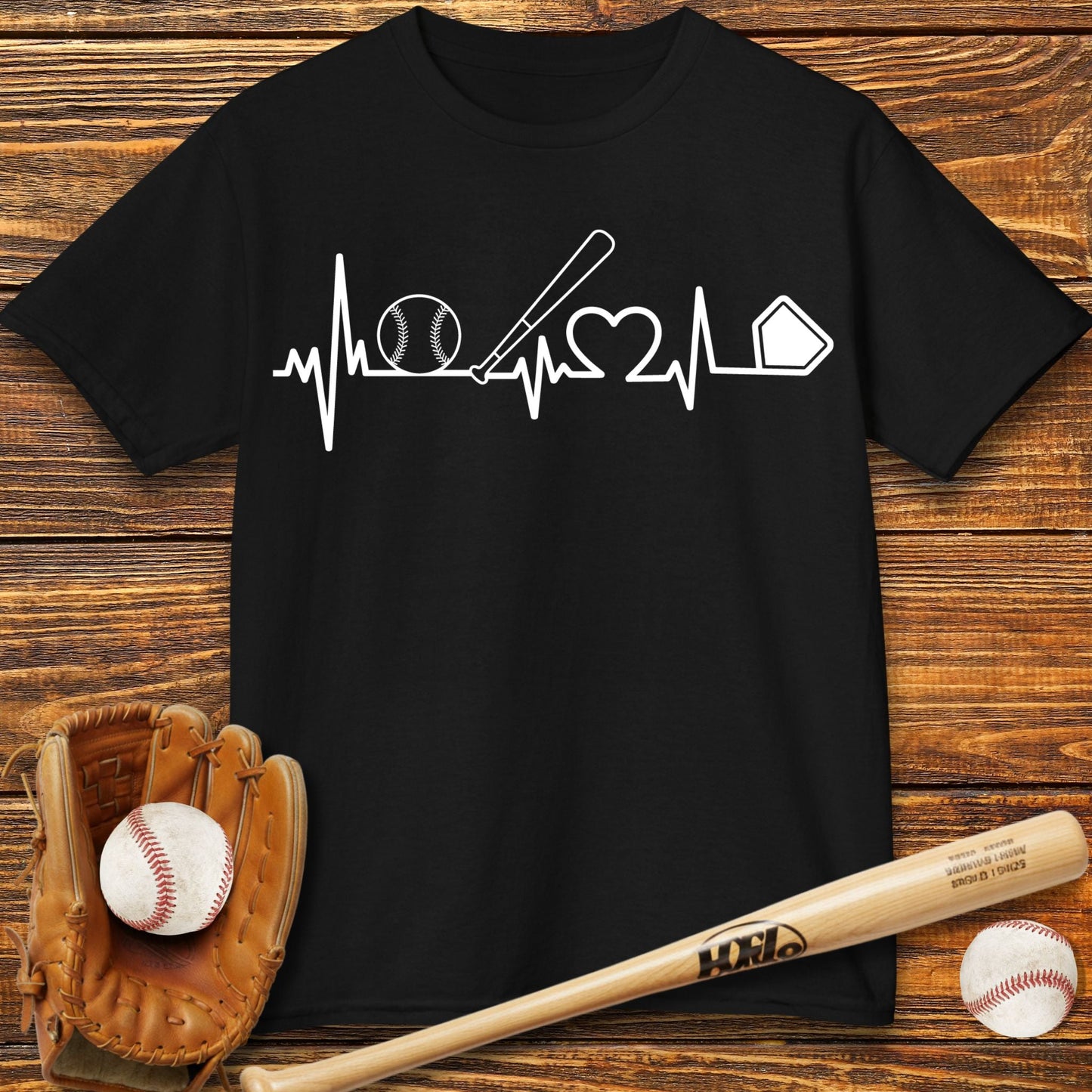 Heartbeat Kids T-Shirt - HomeRun PrintsKids clothes
