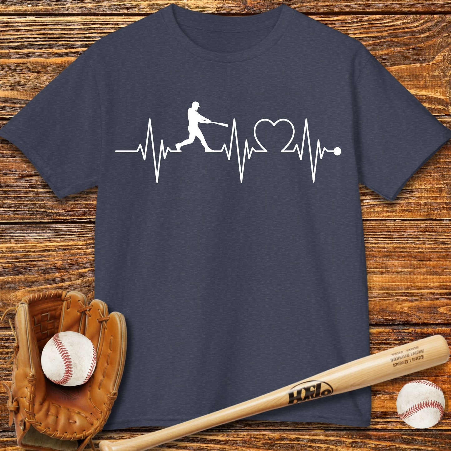 Heartbeat Kids T-Shirt - HomeRun PrintsKids clothes