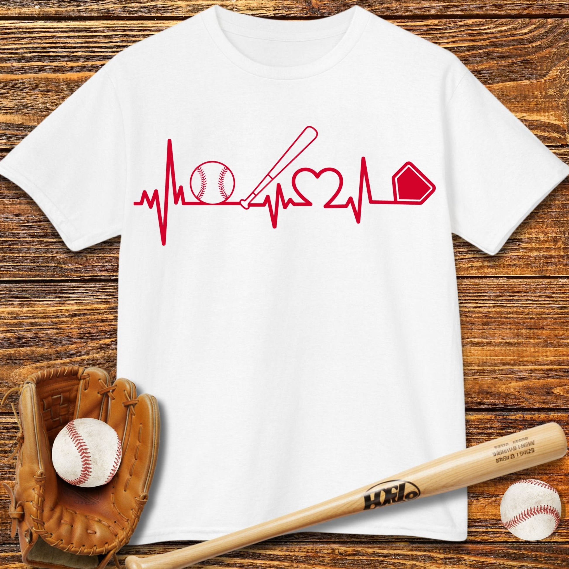 Heartbeat Kids T-Shirt - HomeRun PrintsKids clothes