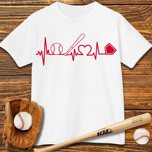 Heartbeat Kids T-Shirt - HomeRun PrintsKids clothes
