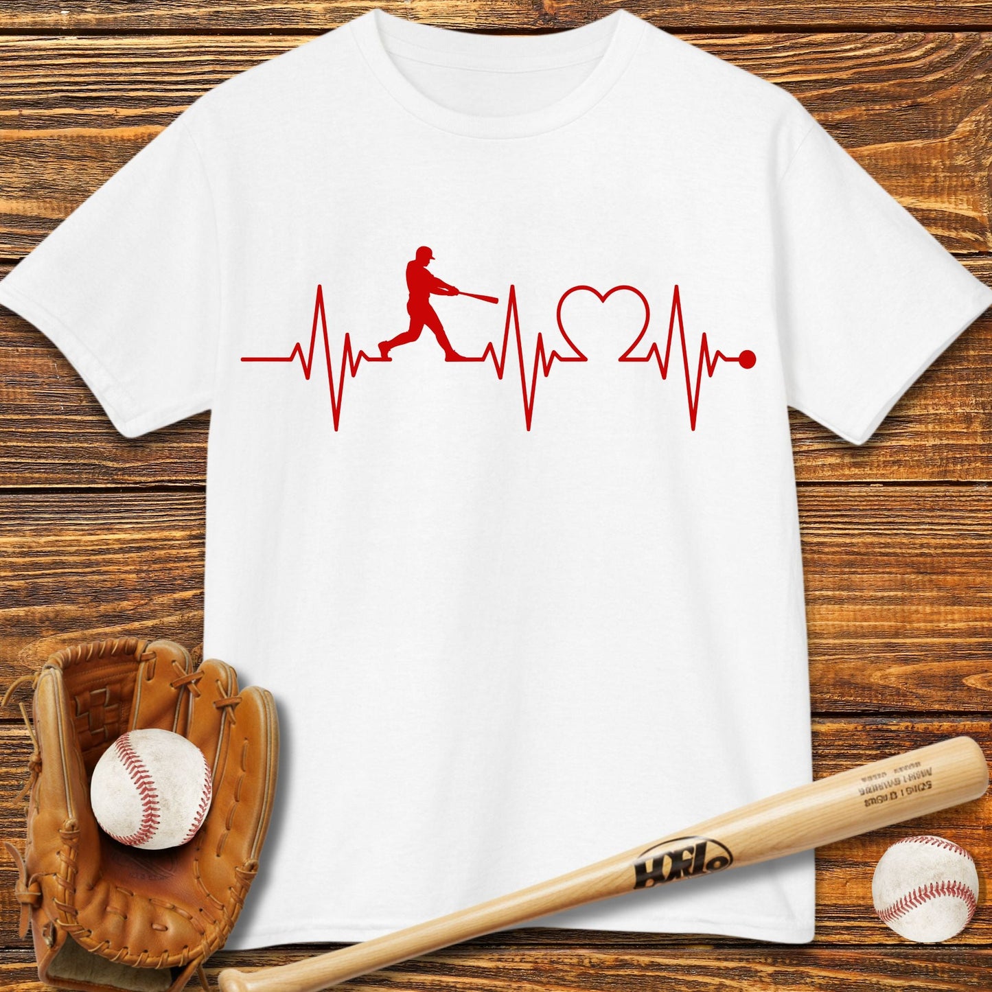Heartbeat Kids T-Shirt - HomeRun PrintsKids clothes