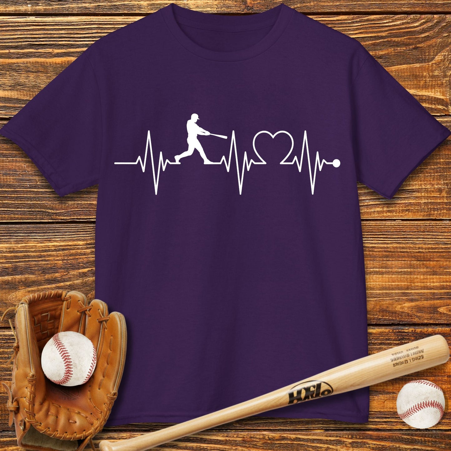 Heartbeat Kids T-Shirt - HomeRun PrintsKids clothes