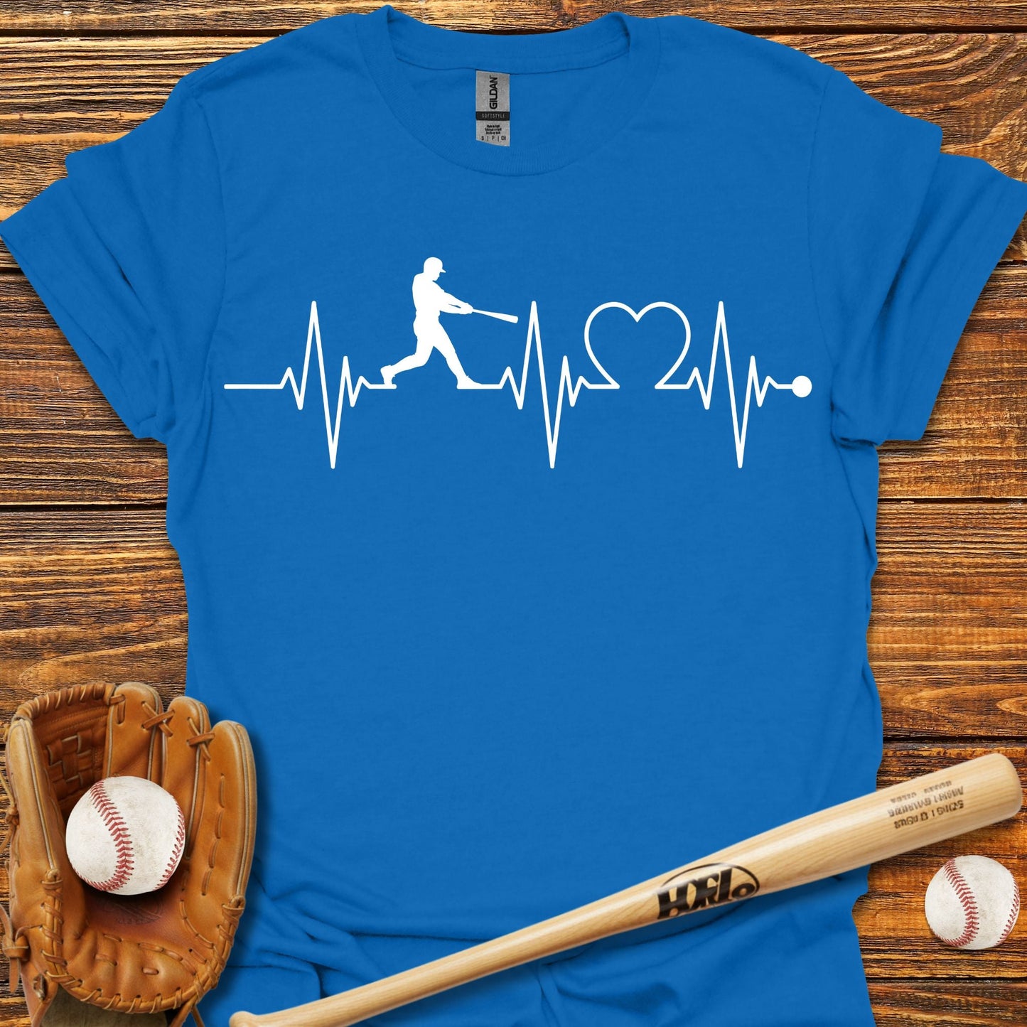 Heartbeat T-Shirt - HomeRun PrintsT-Shirt