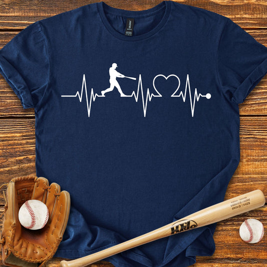 Heartbeat T-Shirt - HomeRun PrintsT-Shirt