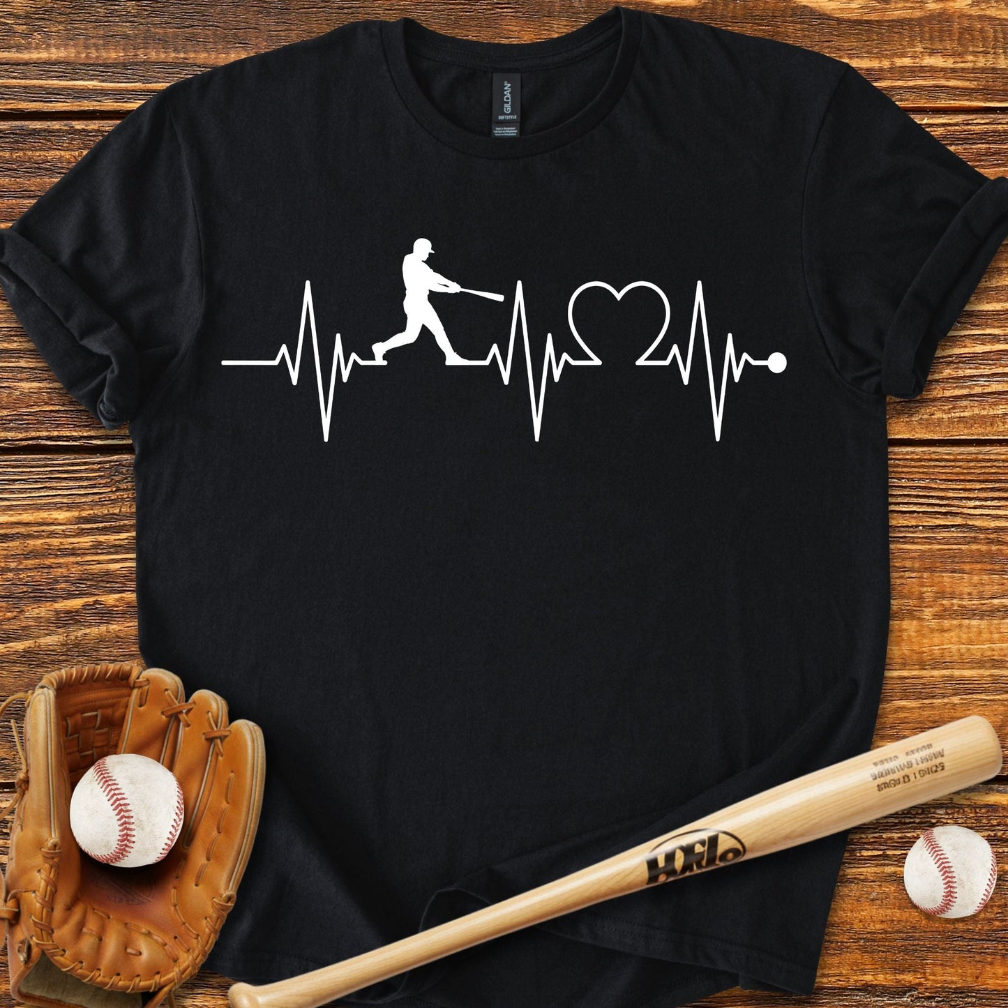 Heartbeat T-Shirt - HomeRun PrintsT-Shirt