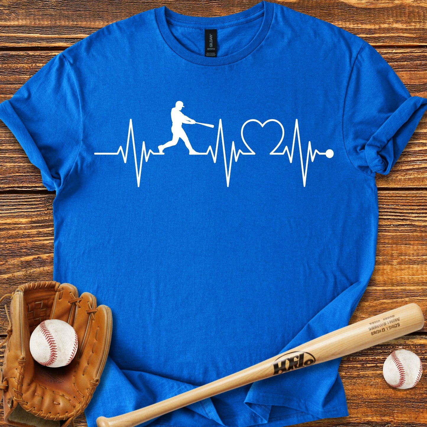 Heartbeat T-Shirt - HomeRun PrintsT-Shirt