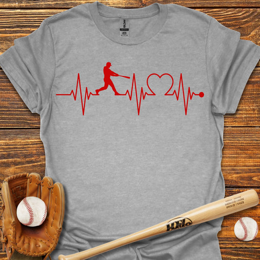 Heartbeat T-Shirt - HomeRun PrintsT-Shirt