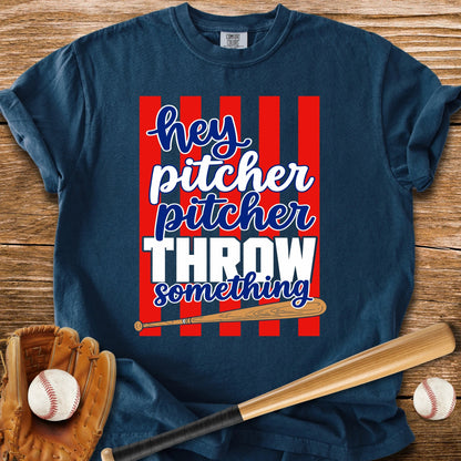 Hey Pitcher Throw - HomeRun PrintsComfort Colors