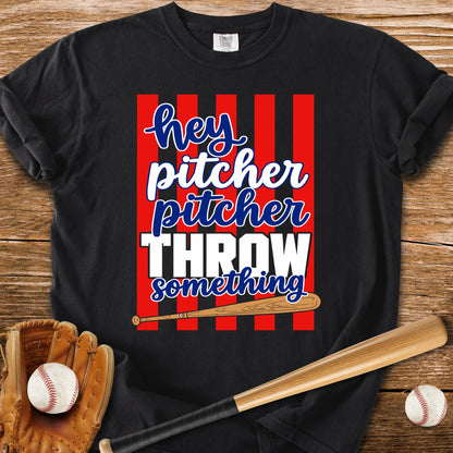 Hey Pitcher Throw - HomeRun PrintsComfort Colors