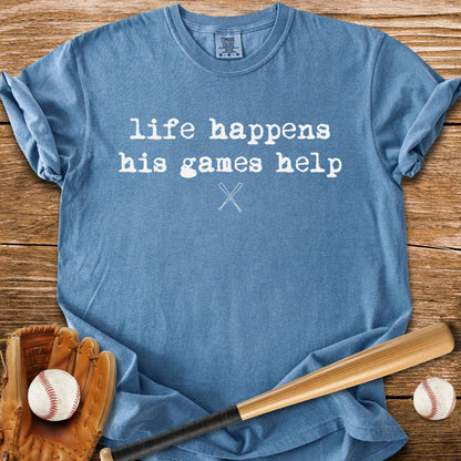 His Games Help - HomeRun PrintsComfort Colors