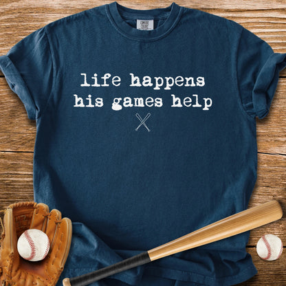 His Games Help - HomeRun PrintsComfort Colors