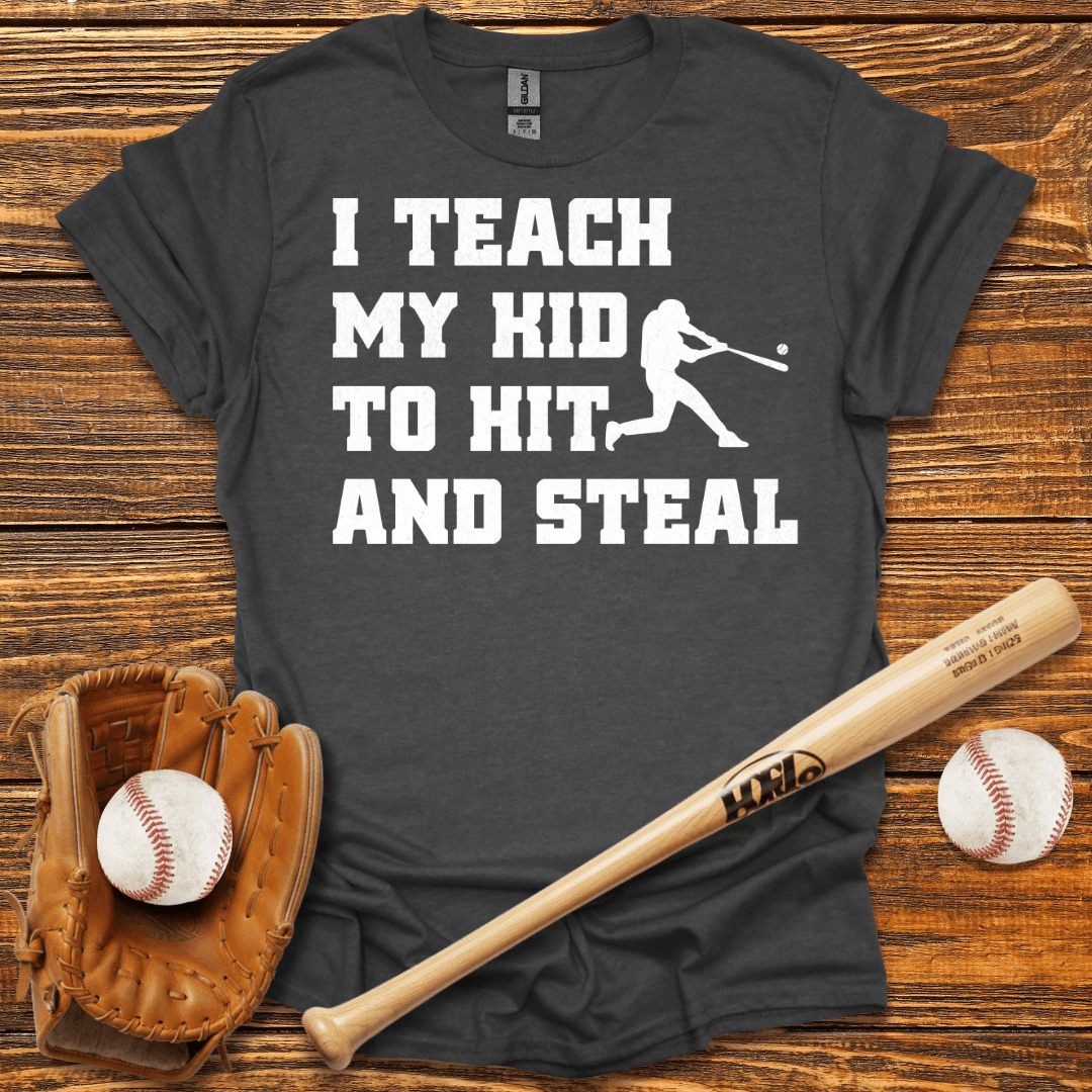 Hit And Steal T-Shirt - HomeRun PrintsT-Shirt