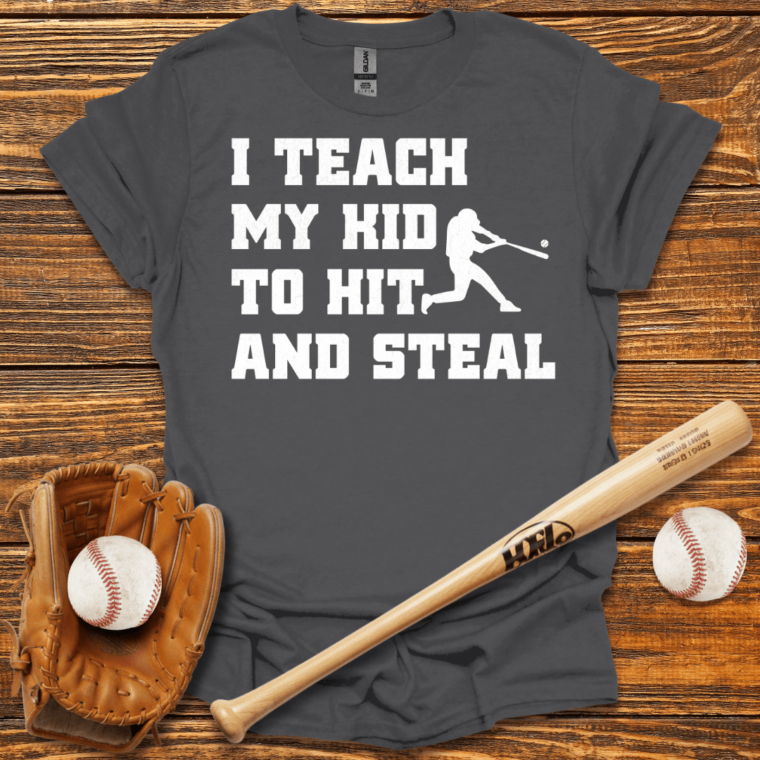Hit And Steal T-Shirt - HomeRun PrintsT-Shirt