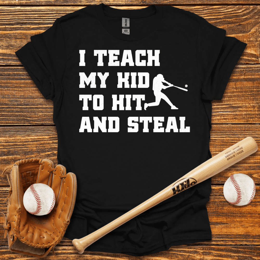 Hit And Steal T-Shirt - HomeRun PrintsT-Shirt