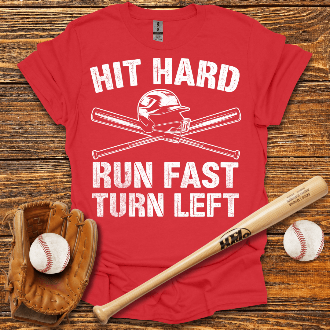 Hit Hard T-Shirt - HomeRun PrintsT-Shirt