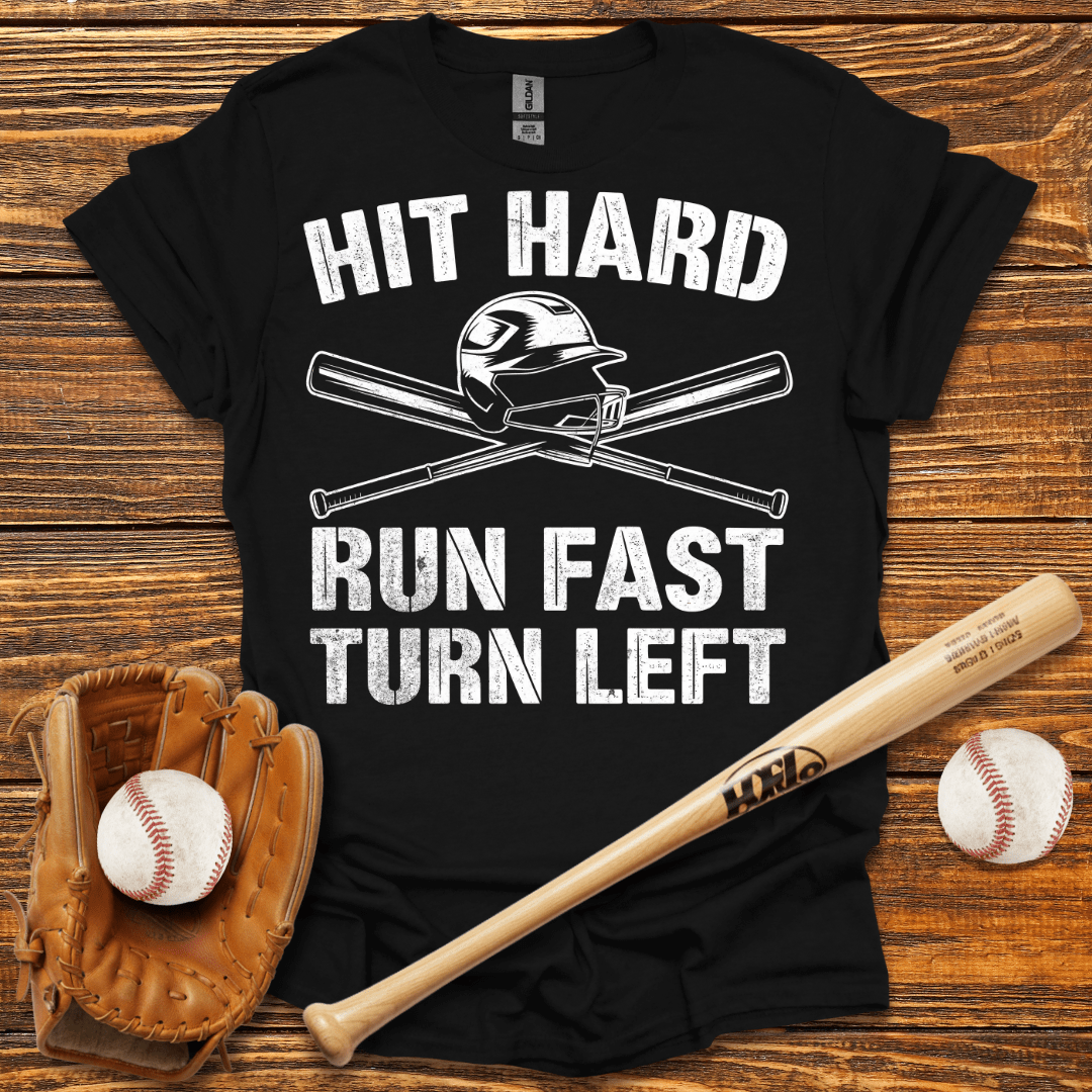 Hit Hard T-Shirt - HomeRun PrintsT-Shirt