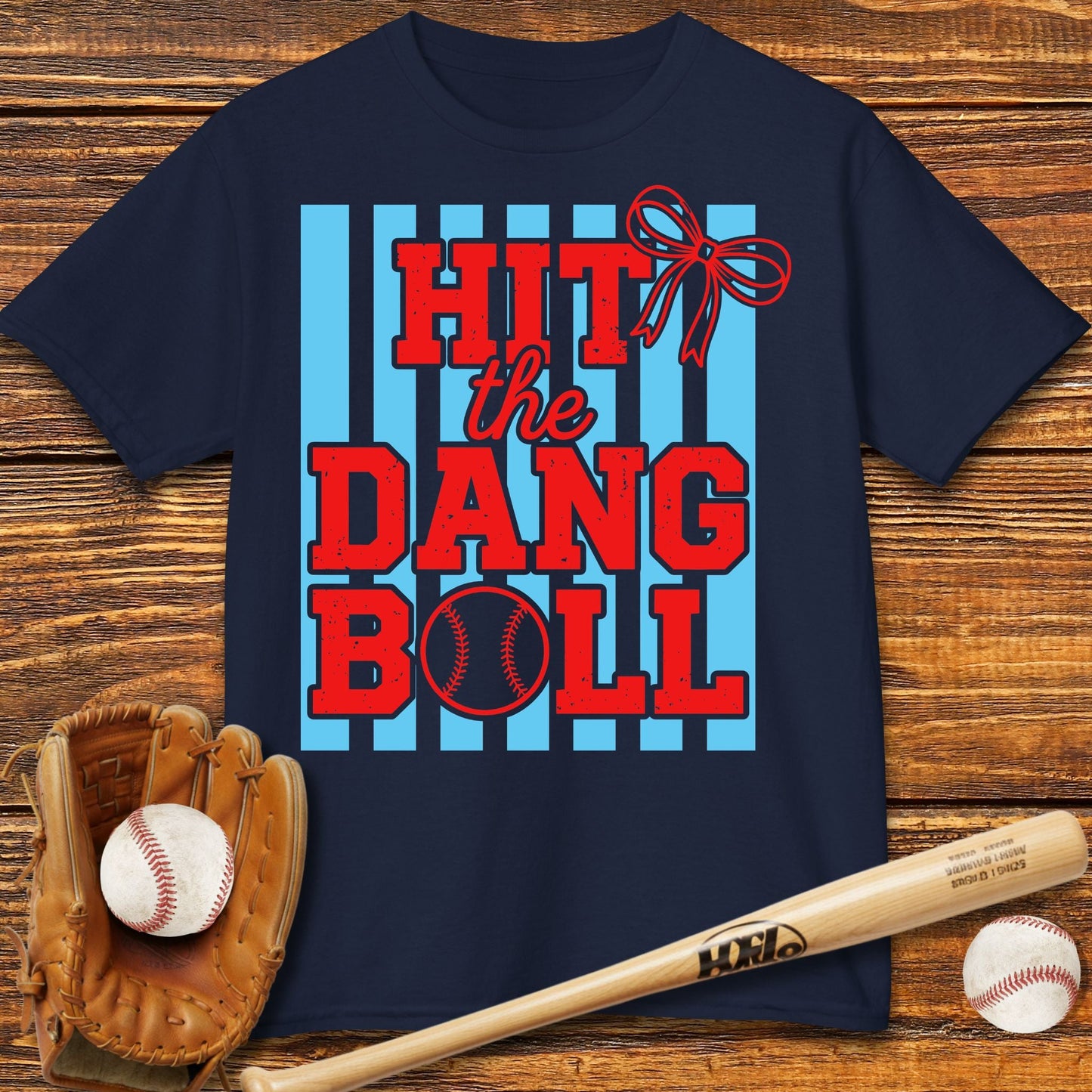 Hit The Dang Ball Kids T-shirt - HomeRun PrintsKids clothes