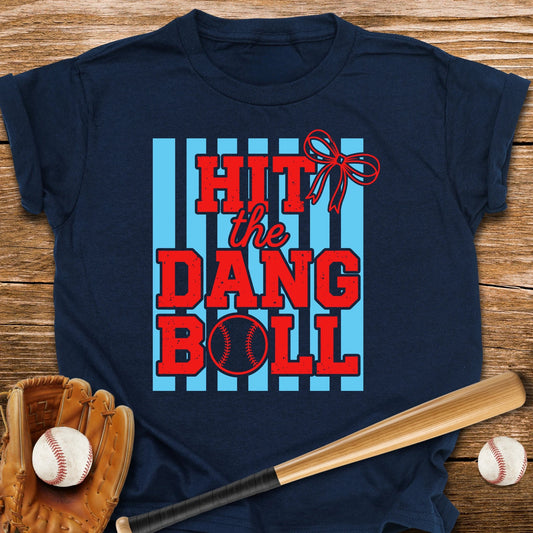 Hit The Dang Ball Youth Tee - HomeRun PrintsKids clothes