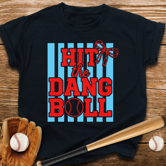 Hit The Dang Ball Youth Tee - HomeRun PrintsKids clothes