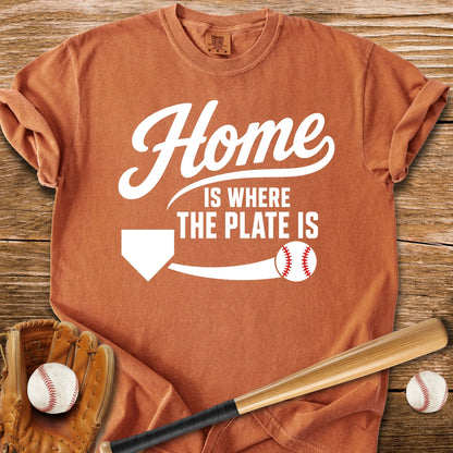 Home Is The Plate - HomeRun PrintsComfort Colors