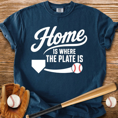 Home Is The Plate - HomeRun PrintsComfort Colors