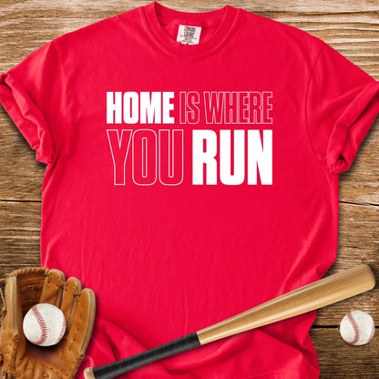 Home Plate Wordplay - HomeRun PrintsComfort Colors