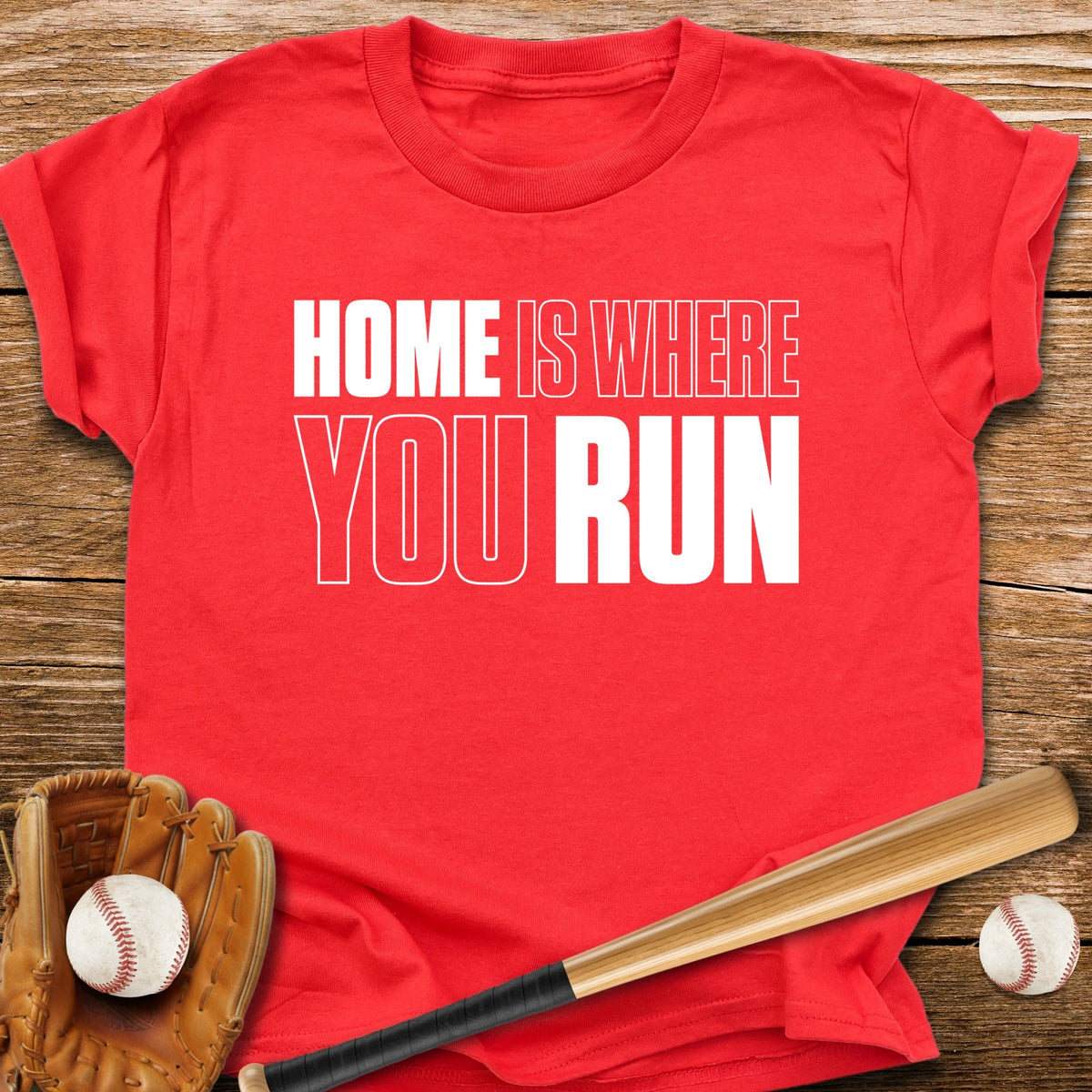 Home Plate Wordplay Youth Tee - HomeRun PrintsKids clothes