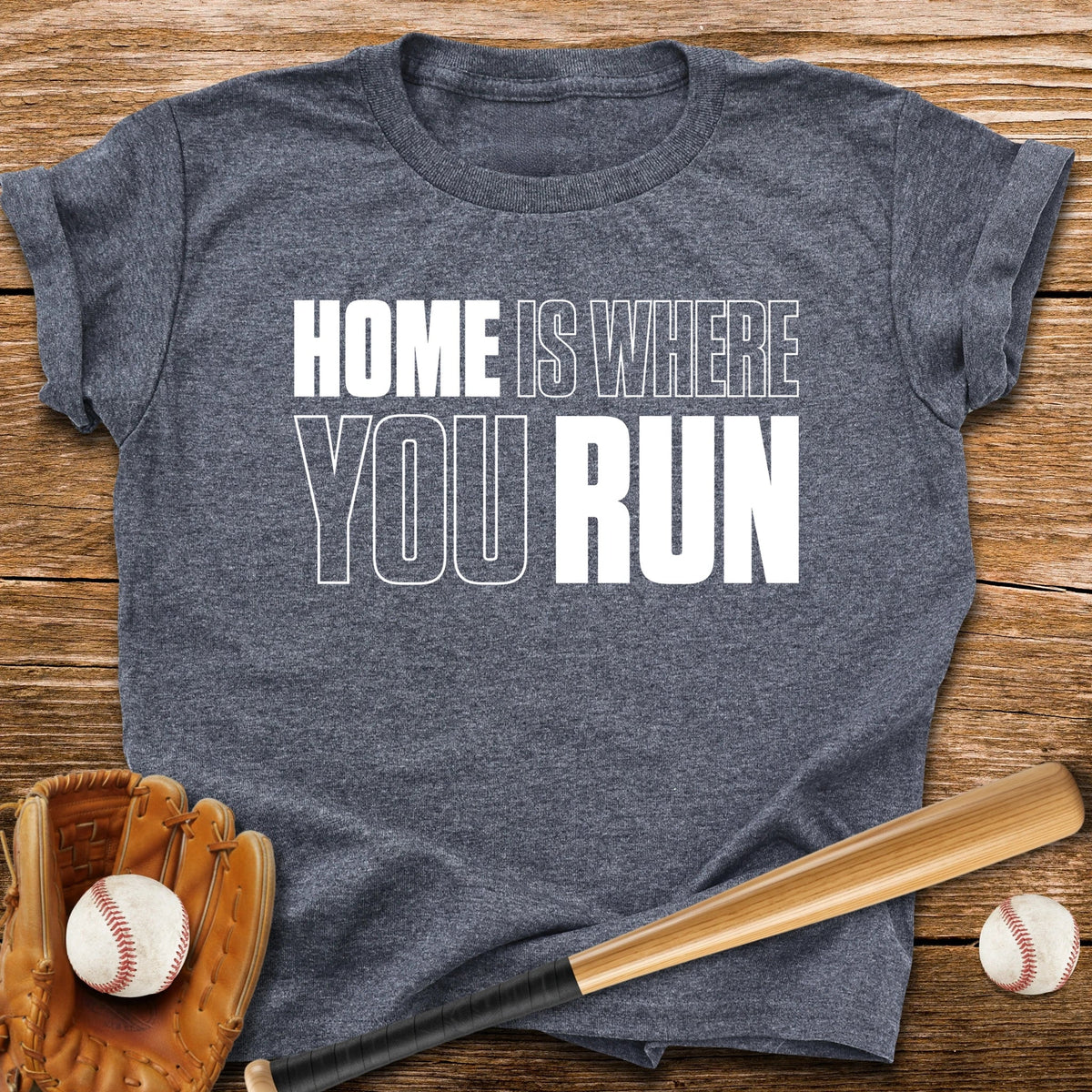 Home Plate Wordplay Youth Tee - HomeRun PrintsKids clothes