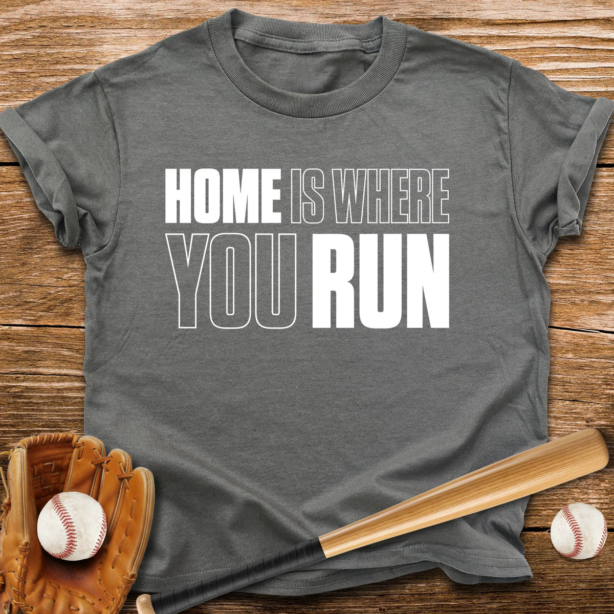 Home Plate Wordplay Youth Tee - HomeRun PrintsKids clothes
