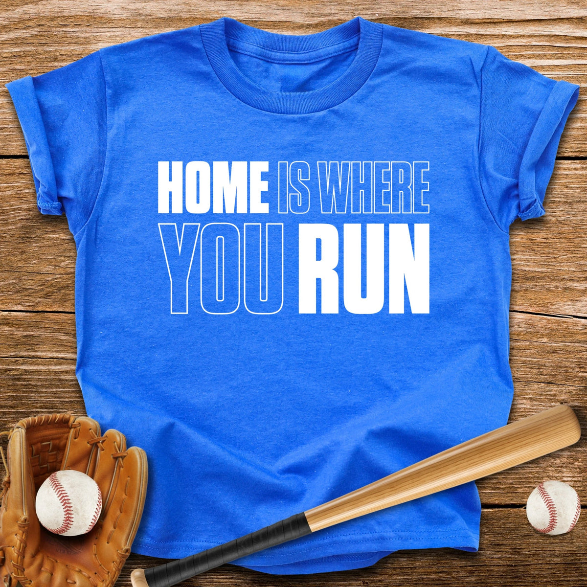 Home Plate Wordplay Youth Tee - HomeRun PrintsKids clothes