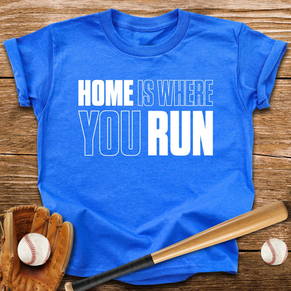 Home Plate Wordplay Youth Tee - HomeRun PrintsKids clothes