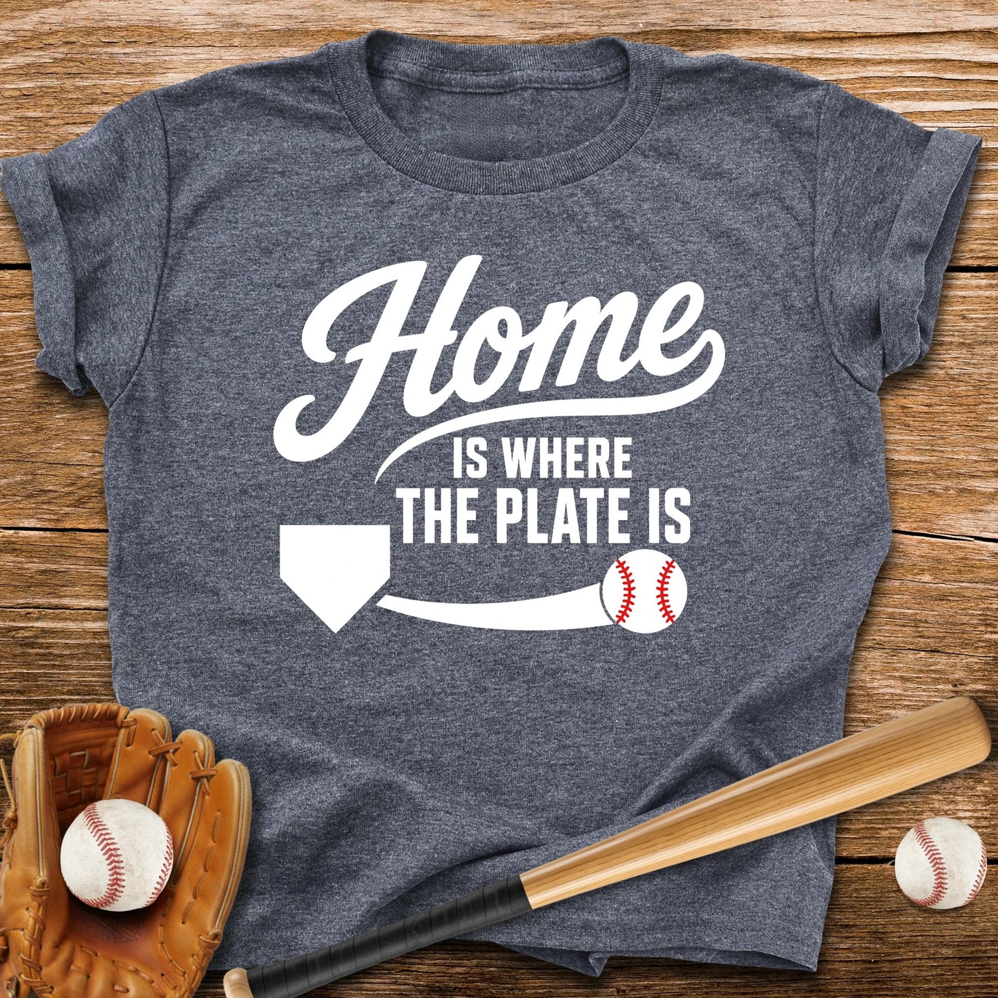 Home Plate Youth Tee - HomeRun PrintsKids clothes