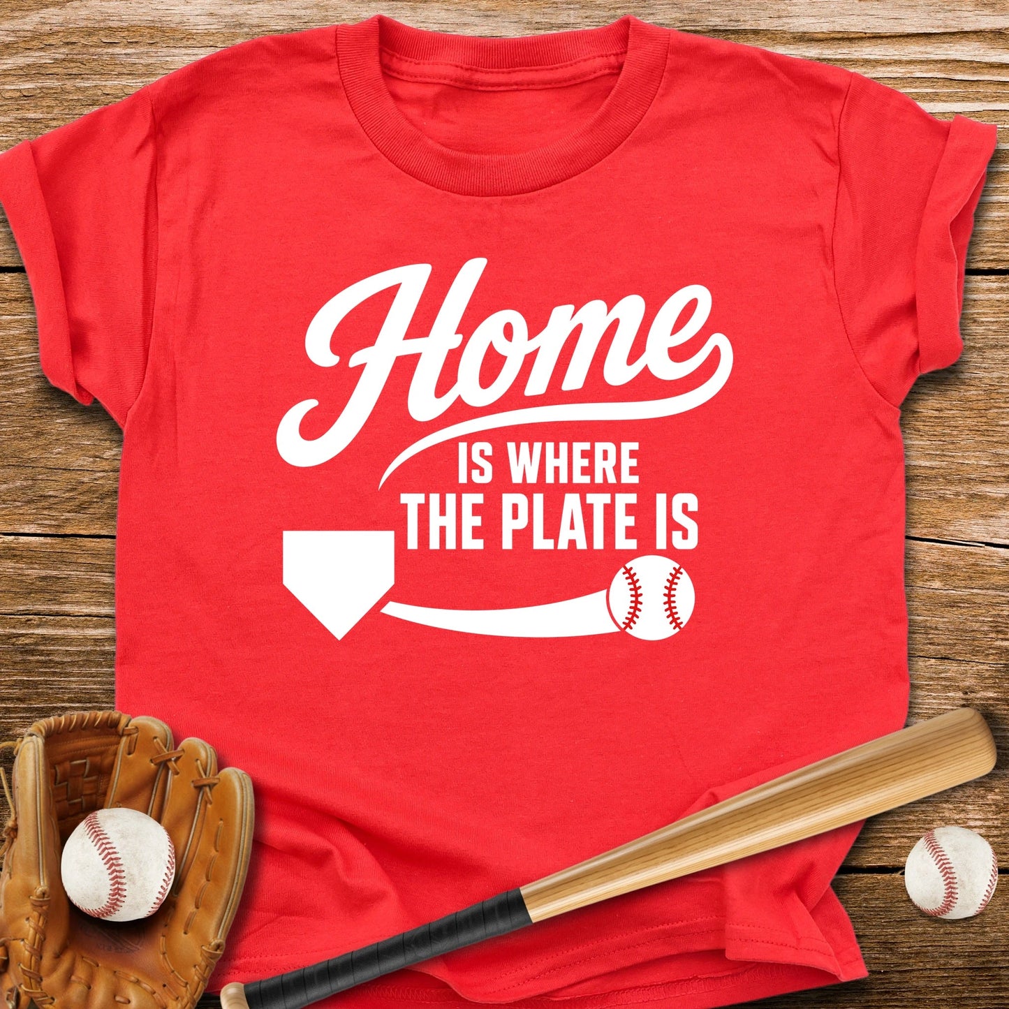 Home Plate Youth Tee - HomeRun PrintsKids clothes