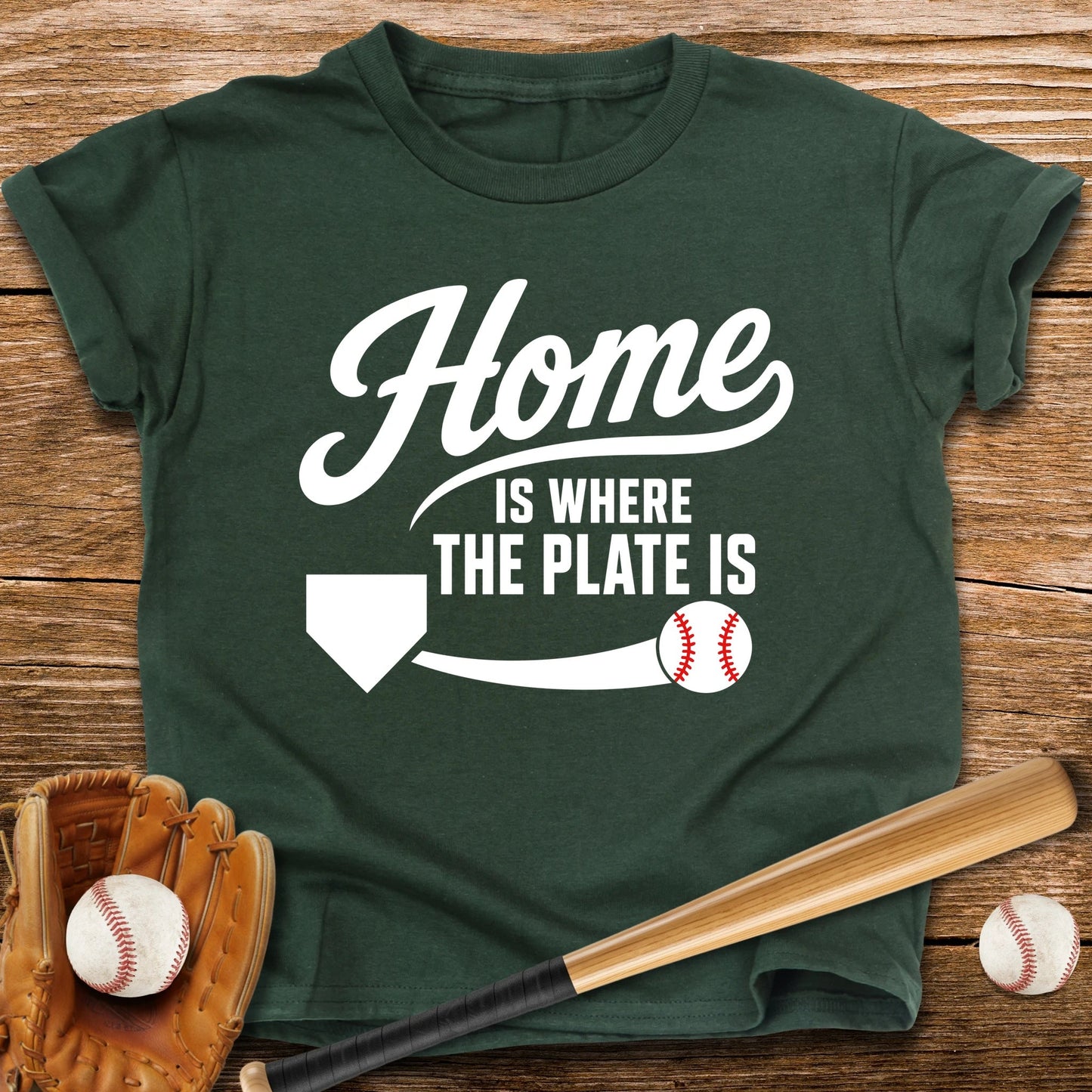 Home Plate Youth Tee - HomeRun PrintsKids clothes