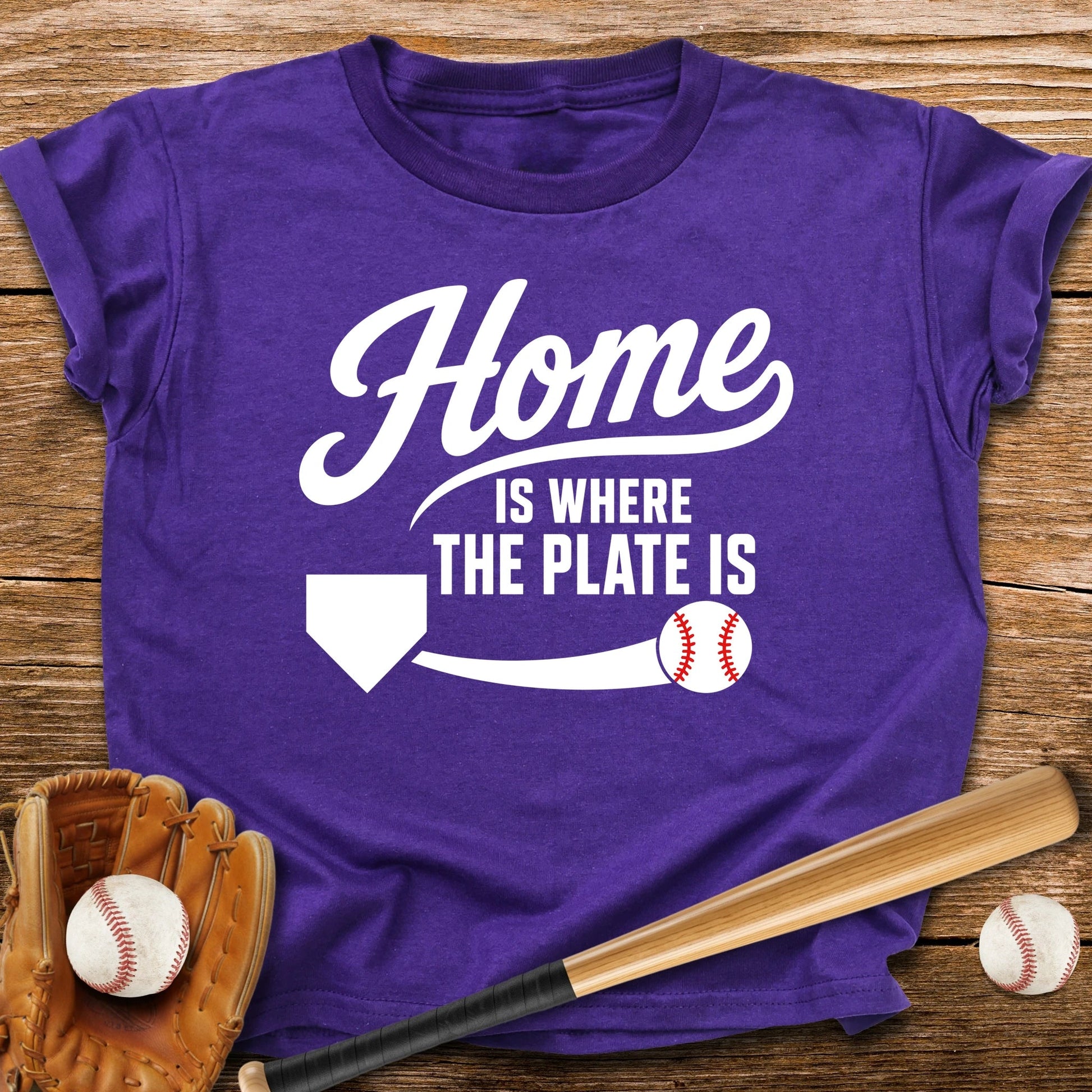 Home Plate Youth Tee - HomeRun PrintsKids clothes
