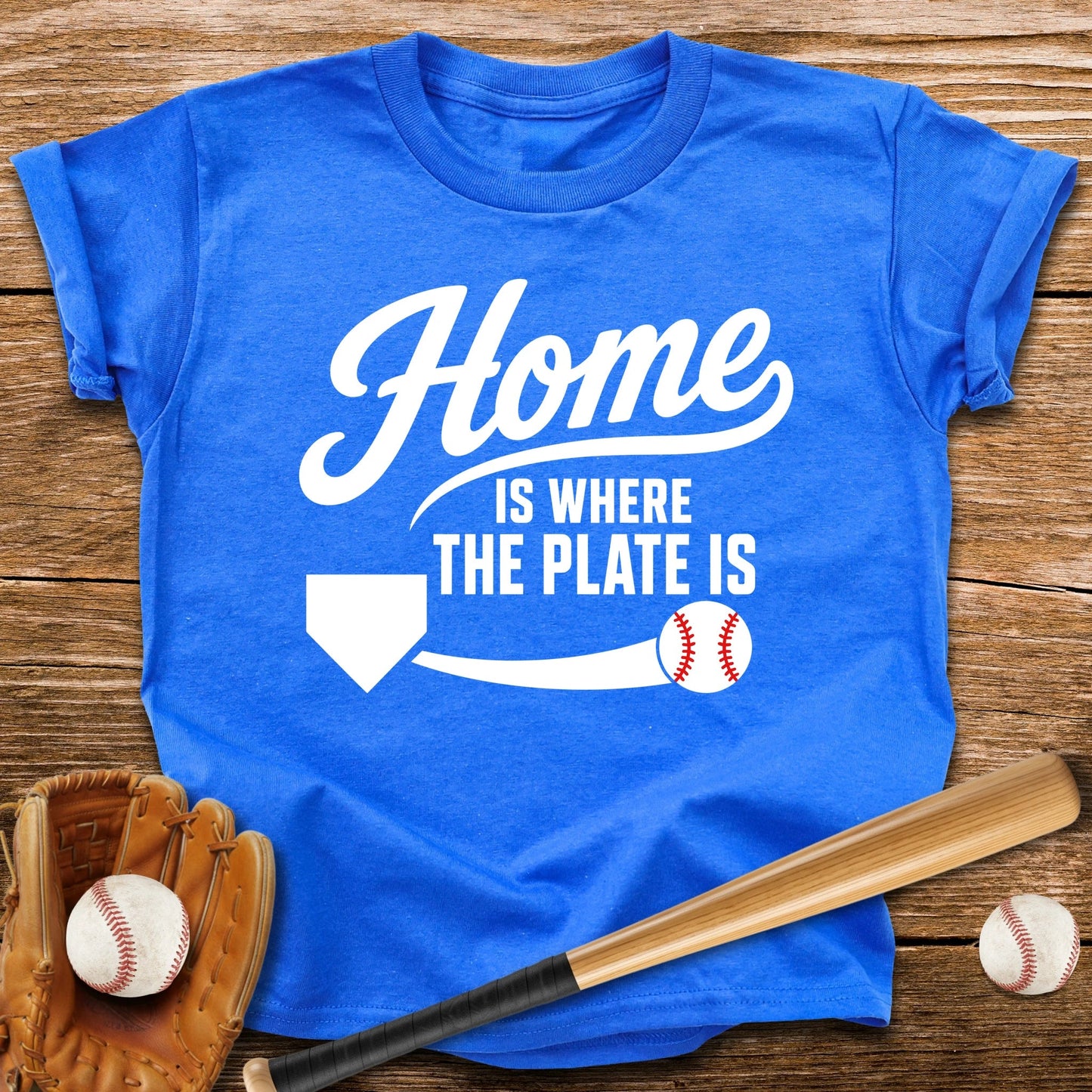 Home Plate Youth Tee - HomeRun PrintsKids clothes