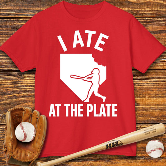 I Ate At The Plate Kids T-shirt - HomeRun PrintsKids clothes