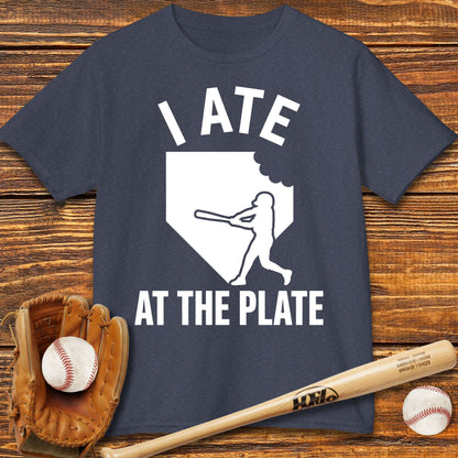 I Ate At The Plate Kids T-shirt - HomeRun PrintsKids clothes