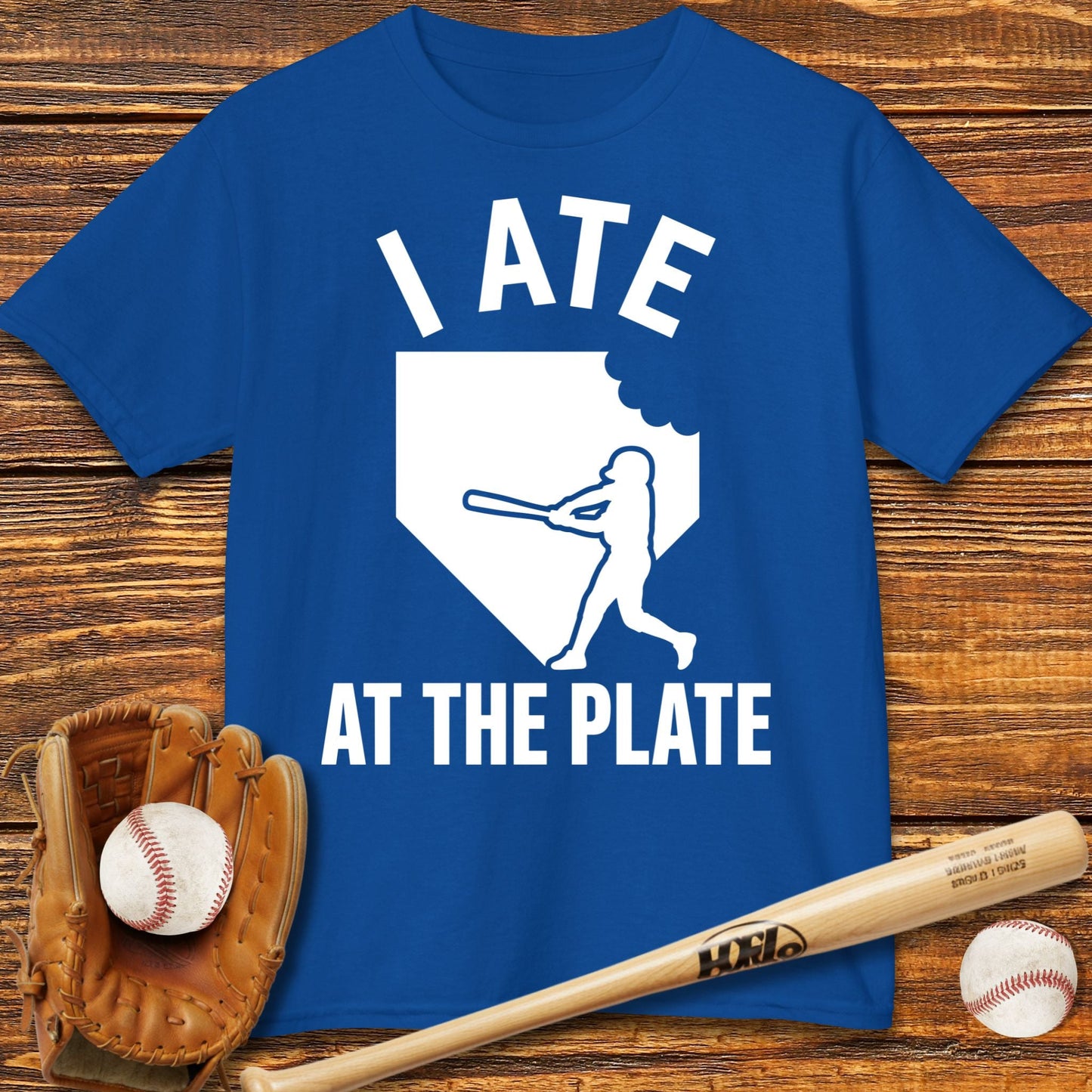 I Ate At The Plate Kids T-shirt - HomeRun PrintsKids clothes