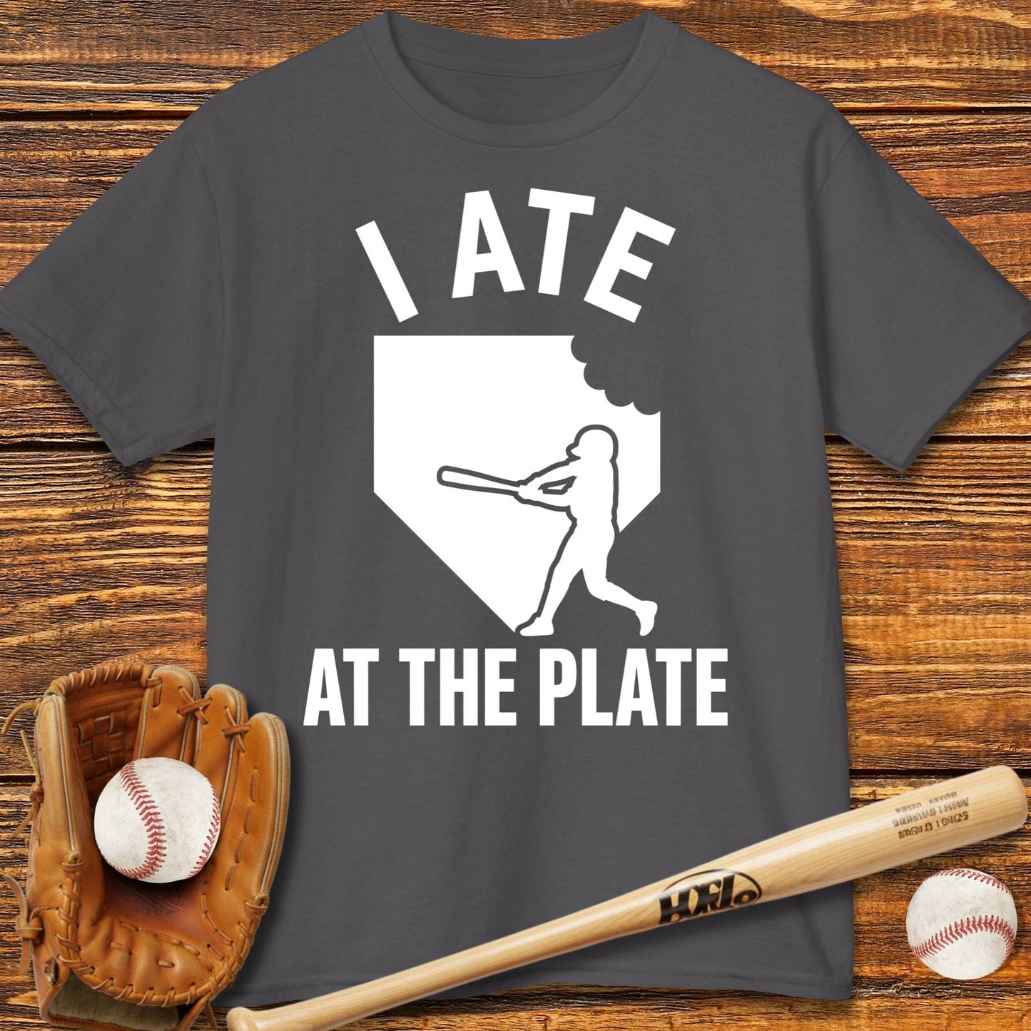 I Ate At The Plate Kids T-shirt - HomeRun PrintsKids clothes