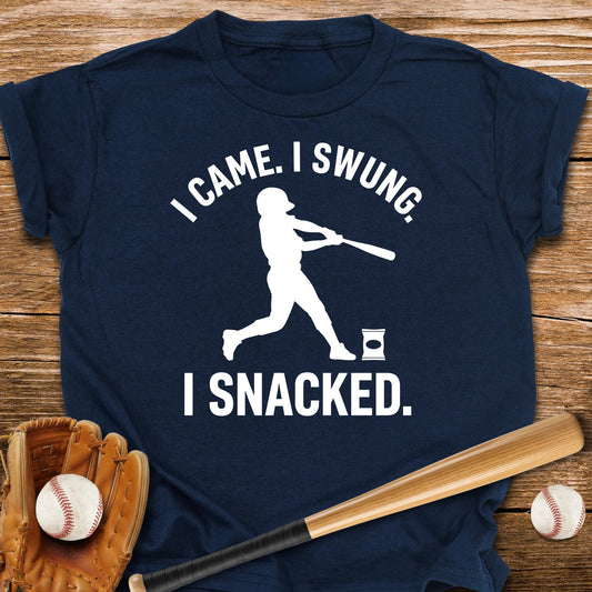 I Came I Swung I Snacked Youth Tee - HomeRun PrintsKids clothes