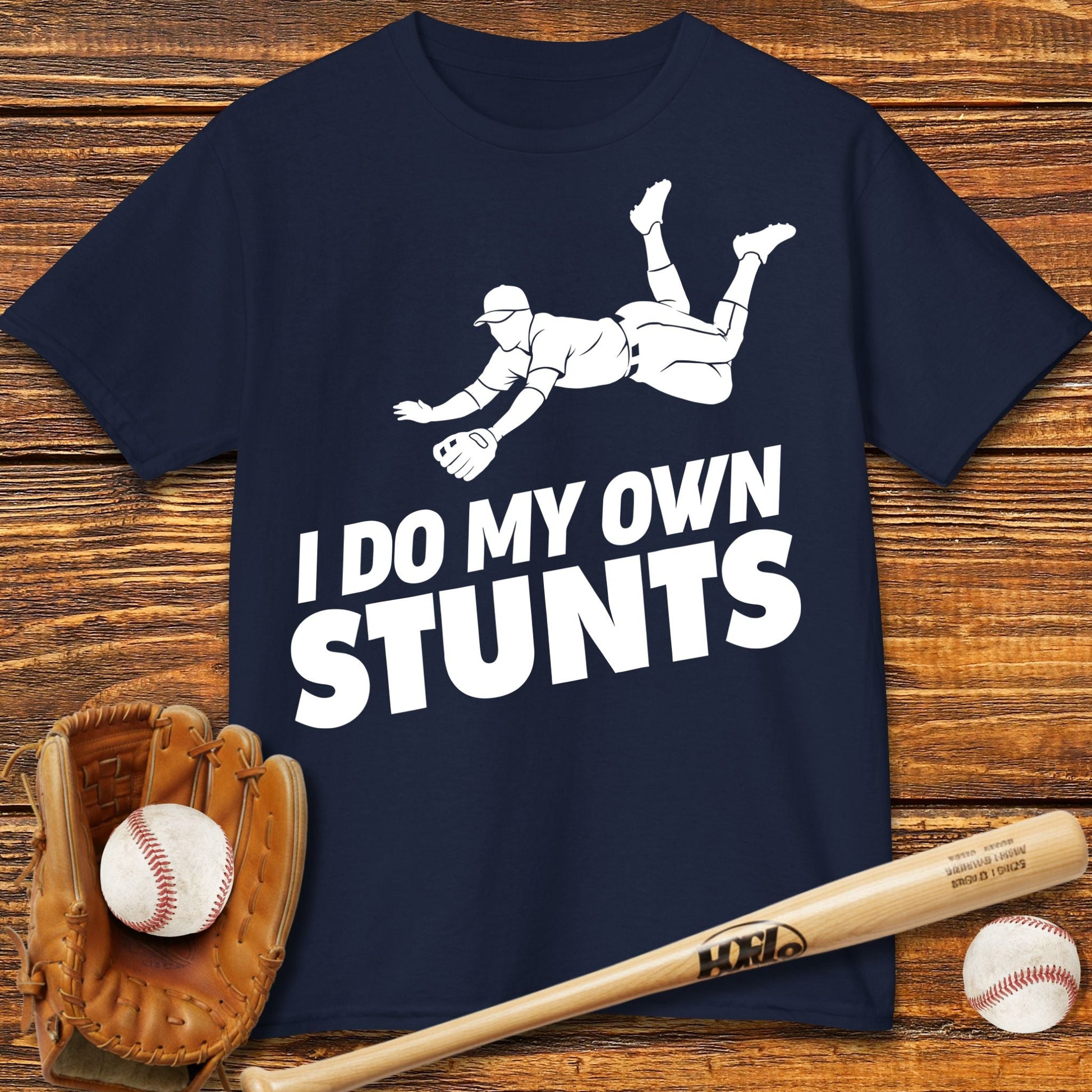 I Do My Own Stunts Kids T-Shirt - HomeRun PrintsKids clothes