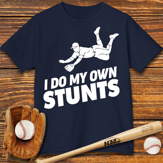 I Do My Own Stunts Kids T-Shirt - HomeRun PrintsKids clothes