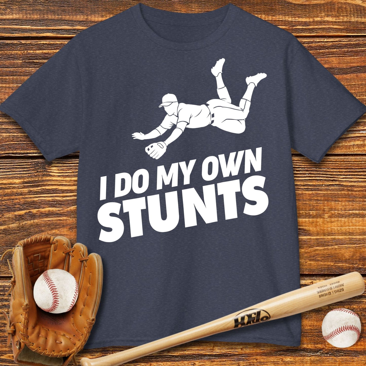 I Do My Own Stunts Kids T-Shirt - HomeRun PrintsKids clothes
