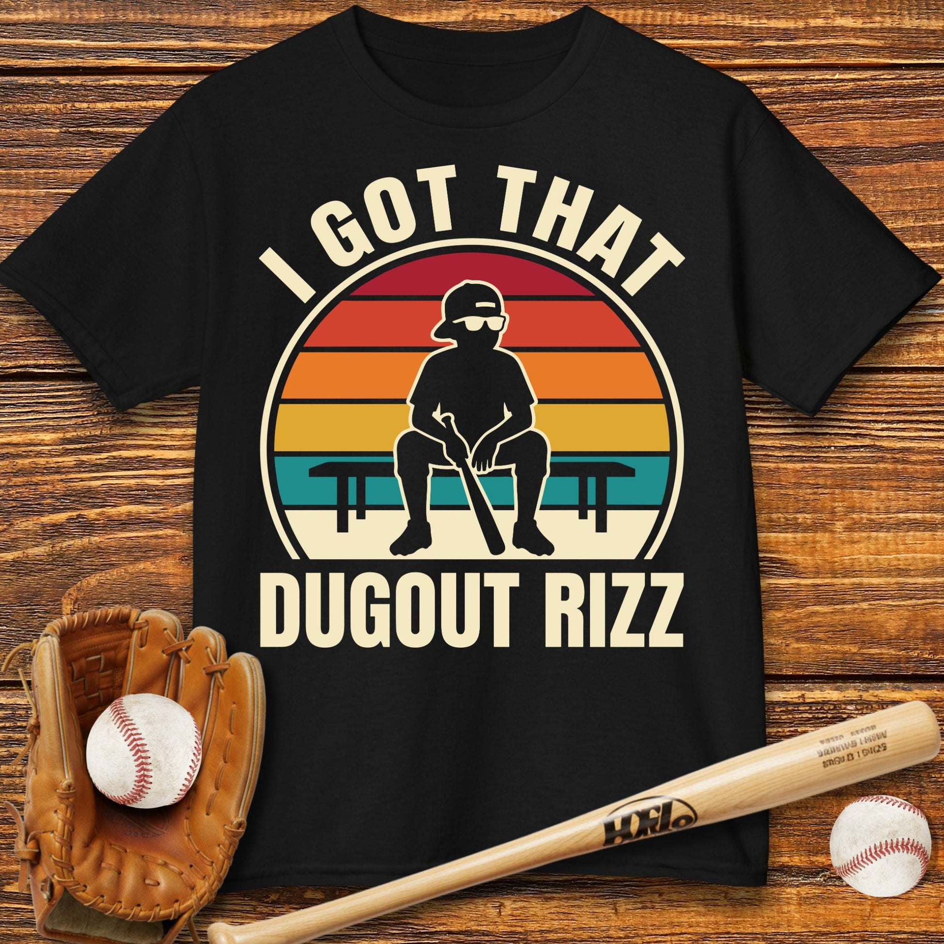 I Got That Dugout Rizz Kids T-shirt - HomeRun PrintsKids clothes