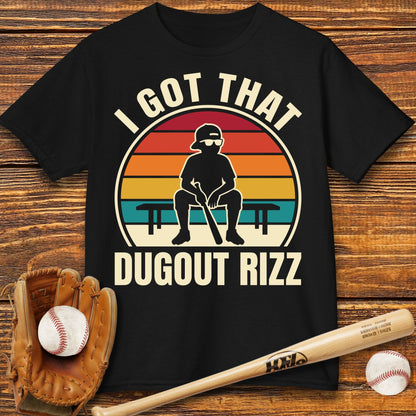 I Got That Dugout Rizz Kids T-shirt - HomeRun PrintsKids clothes