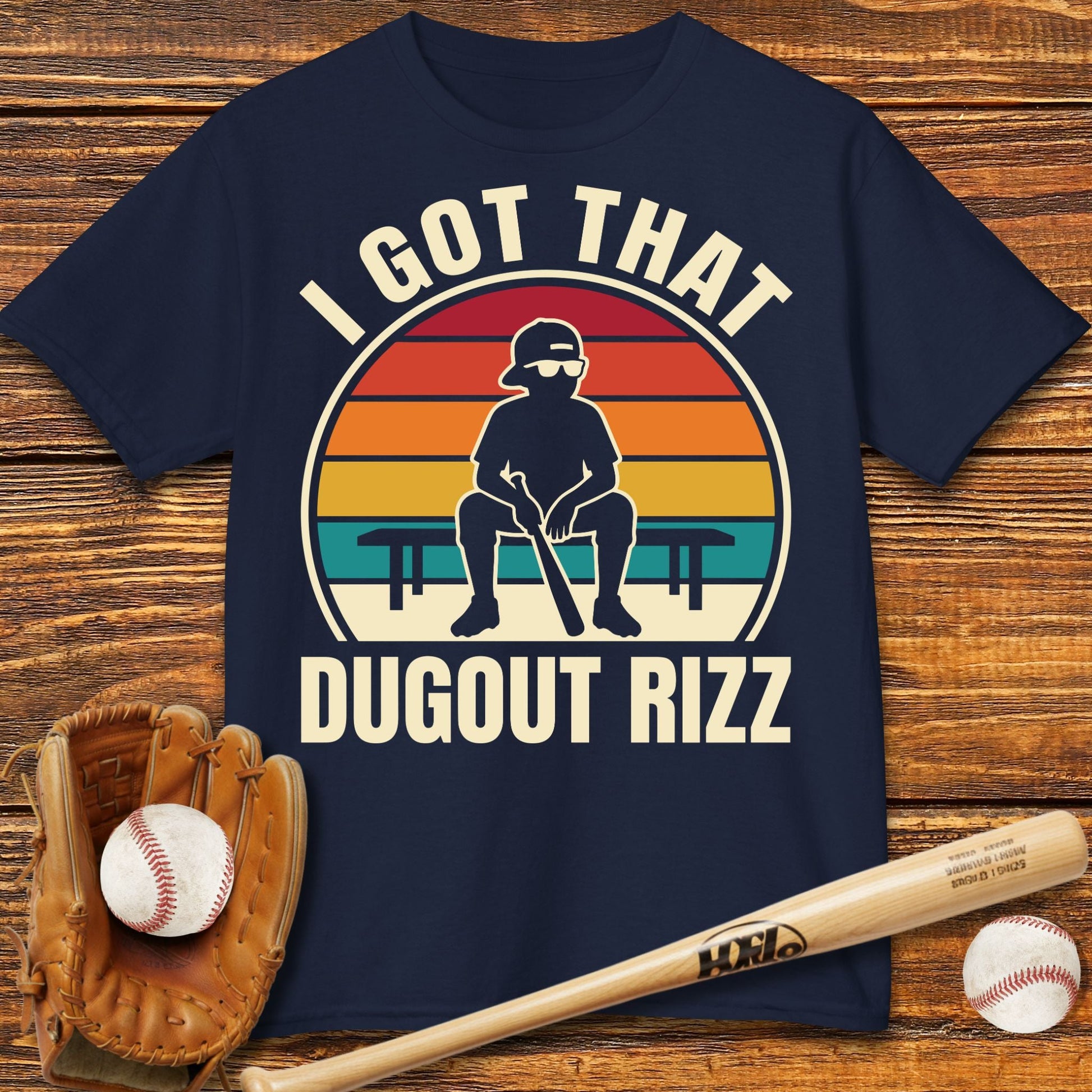 I Got That Dugout Rizz Kids T-shirt - HomeRun PrintsKids clothes