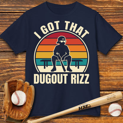 I Got That Dugout Rizz Kids T-shirt - HomeRun PrintsKids clothes