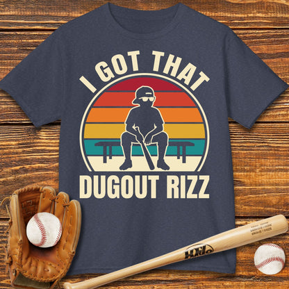 I Got That Dugout Rizz Kids T-shirt - HomeRun PrintsKids clothes