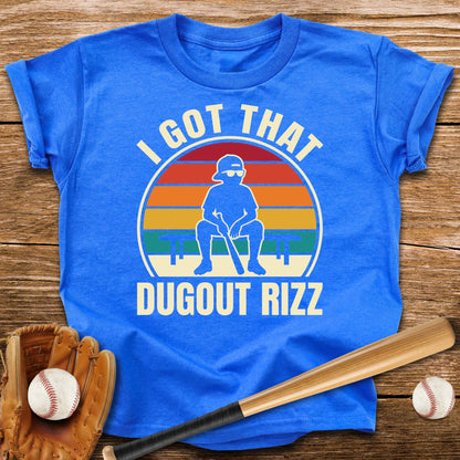 I Got That Dugout Rizz Youth Tee - HomeRun PrintsKids clothes